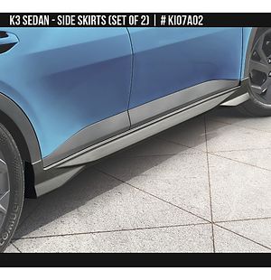 Side Skirt Set (set of 2)  for Kia K3 Sedan 2024-2025