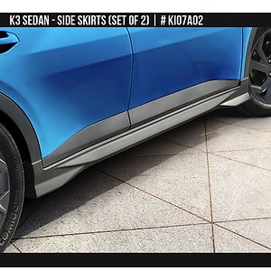 Kia K3 Sedan 2024 2025 Side Skirt Set (set of 2)