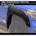 Super Bolt® Fender Flare Set (Satin Black)