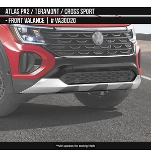 Front Valance for Volkswagen Atlas / Teramont and Cross Sport 2024-2025