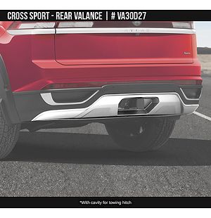Rear Valance for Volkswagen Cross Sport 2024-2025