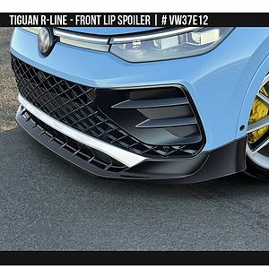 Volkswagen Tiguan R-Line 2025-2026 Front Lip Spoiler with Accent