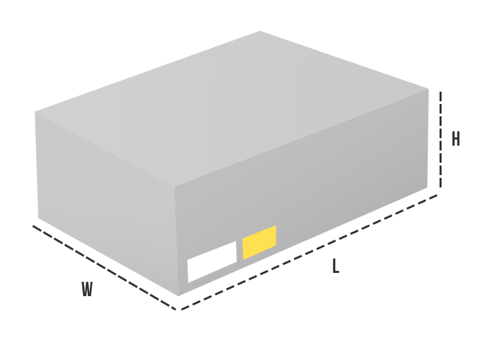 dimensiones de la caja