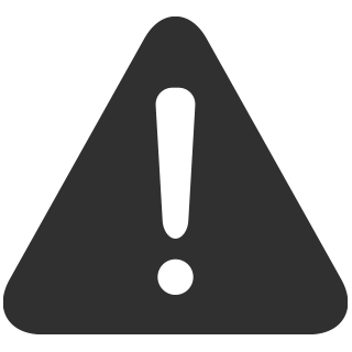 warning icon