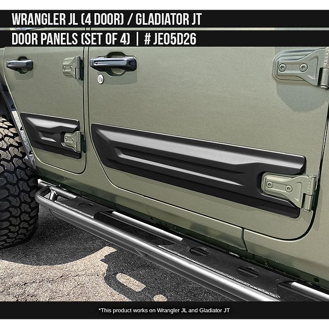 Gladiator Panel Racing Wrangler/Gladiator 18-25 Door Panels - Air Design Global