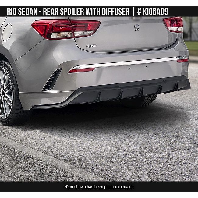 Kia Rio 2021-2023 Rear Spoiler Sedan - Air Design Global