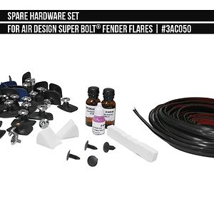 3AC050 Spare hardware set for Air Design Super Bolt® Fender Flares