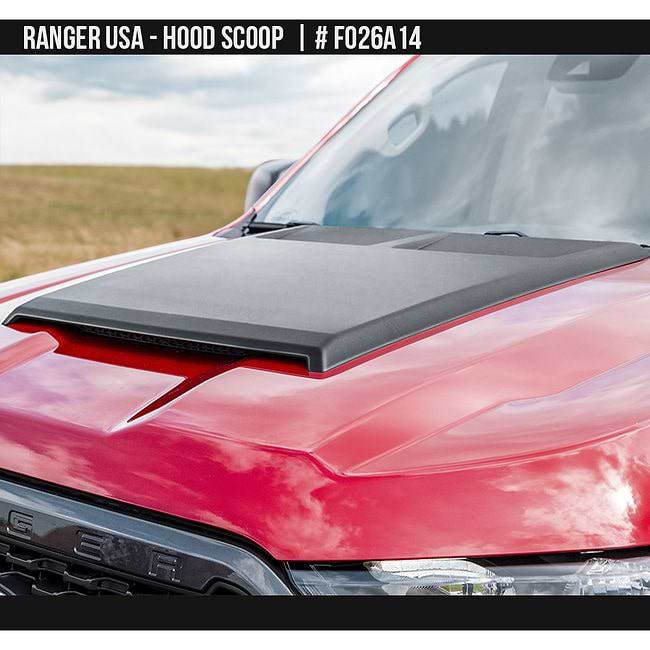 For Ranger Hood Ford Ranger USA 2019-2023 Hood Scoop - Air Design