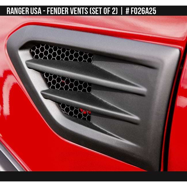 Ford Ranger USA 2019-2023 Fender Vent Set - Air Design