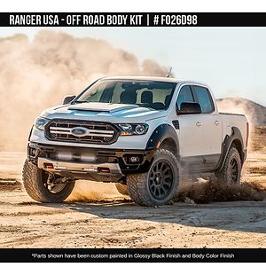 Ford Ranger 2019-2023 Off Road Body Kit with Skid Plate