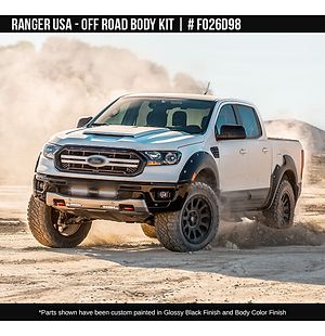 Off Road Body Kit with Skid Plate for Ford Ranger 2019-2023