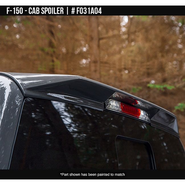 F250 Rear Spoiler Ford F-150 2021-2025+ Cab Spoiler - Air Design
