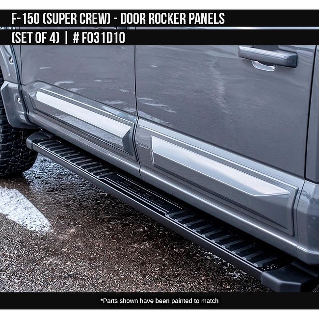 Ford F-150 21-25+ Super Crew Door Rocker Panels - Air Design