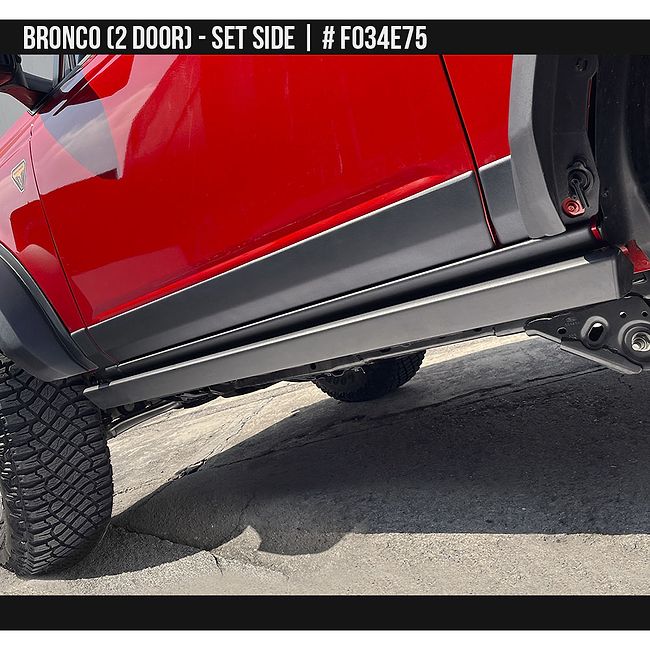 Ford Bronco 21-25+ Door Rocker Panels 2-Door - Air Design