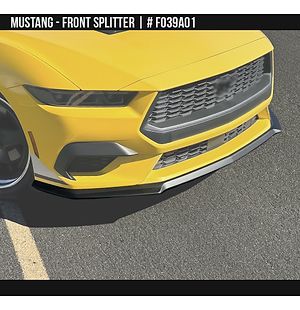Front Lip Spoiler for Ford Mustang 2024-2025