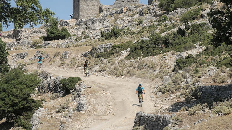 There's some great mountain biking