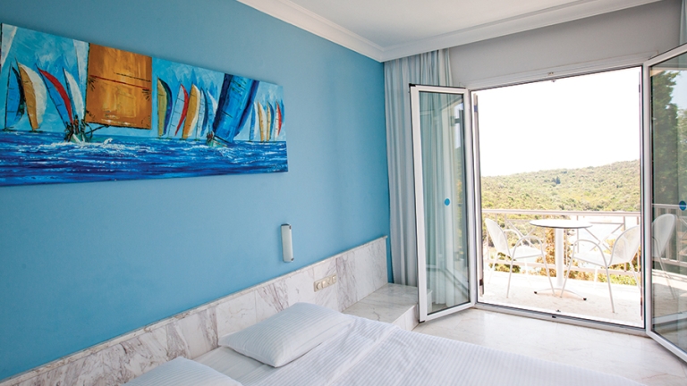 One of the club rooms in main hotel