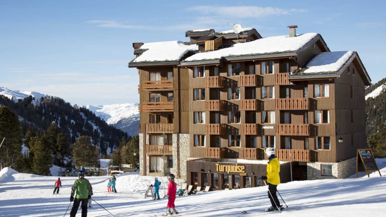 Ski to and from your door