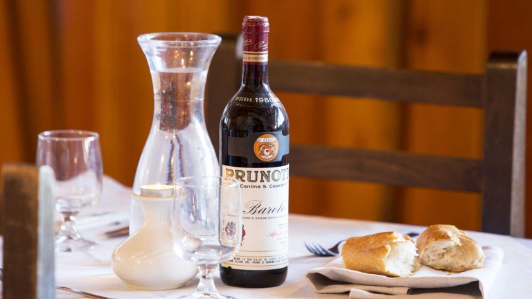 Wine is available to purchase from the bar