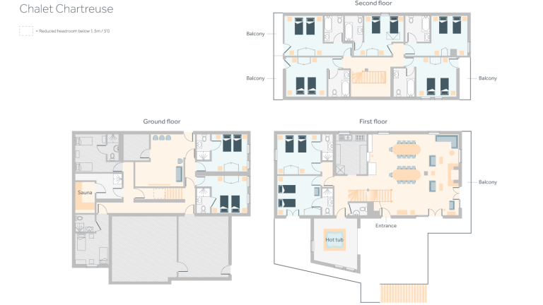 Chalet Chartreuse floorplan