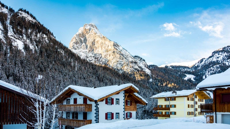 Superb views from the Dolomites Inn