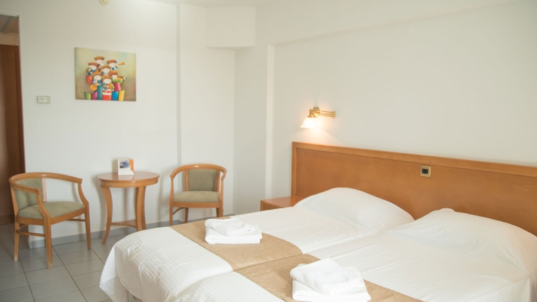 hotel club sea view twin room