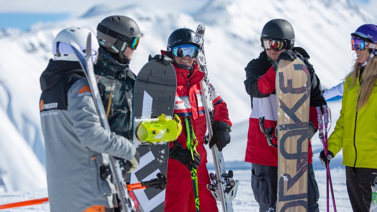Fre ski guiding and coaching from fully qualified instructors