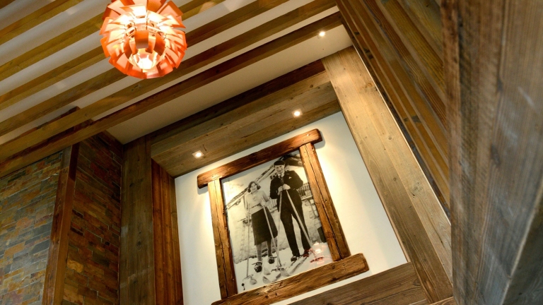 Traditional wooden ceilings