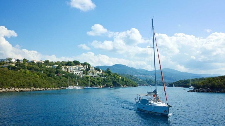 Sailing in the Northern Ionian