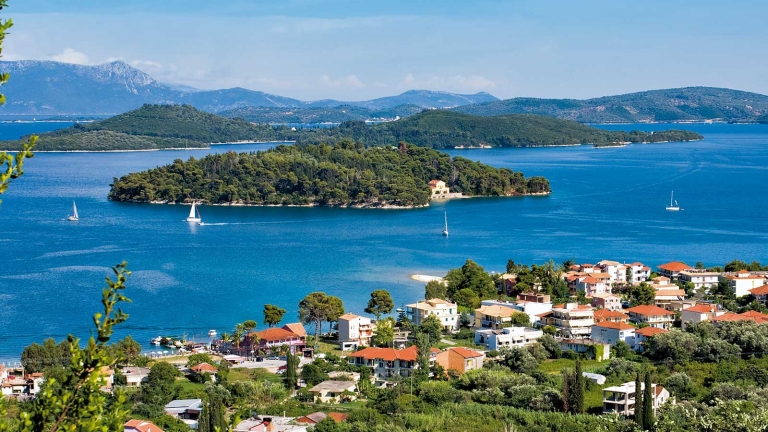 Nidri in the South Ionian