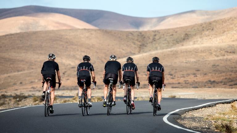 road cycling at La Pared