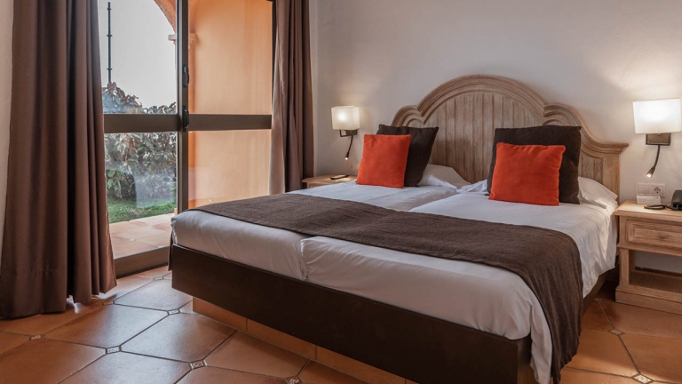 A typical double room