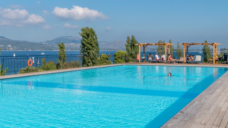 Main pool at Vounaki Beach Club