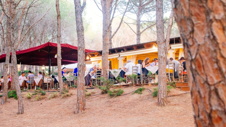 Local restaurant near Baia dei Mori Beach Club
