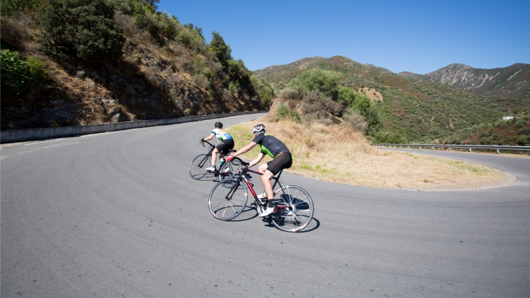 Road cycling at Baia dei Mori Beach Club