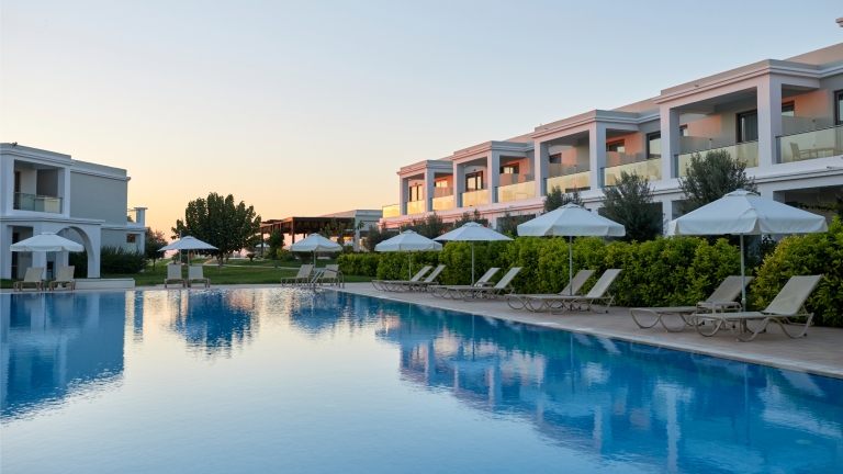 Adult swimming pool at Levante Beach Club