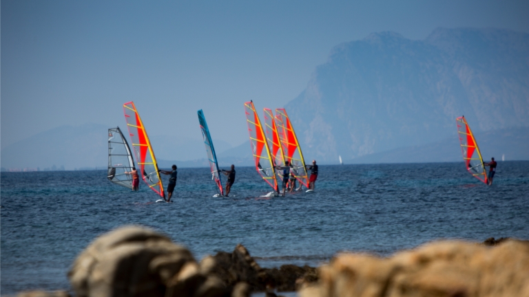 Windsurfing at Baia dei Mori Beach Club