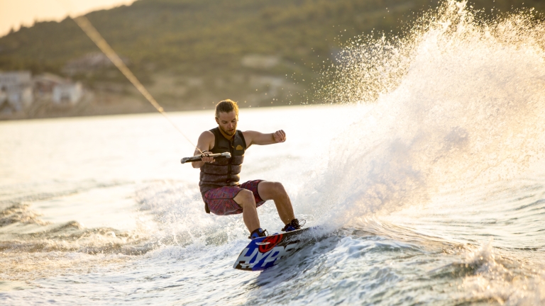 Wakeboarding at Alana Beach Club