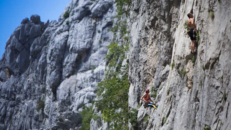 Paklenica National Park climbing near Alana Beach Club