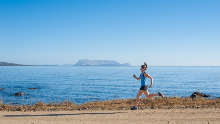 Beautiful coastal paths for a morning run at Baia dei Mori Beach Club