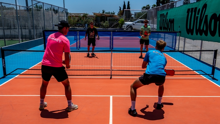 Pickleball at Messini Beach Club