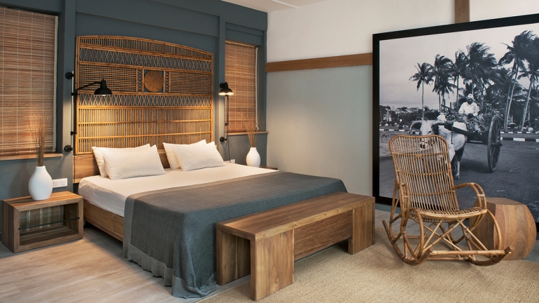 Typical couples suite bedroom