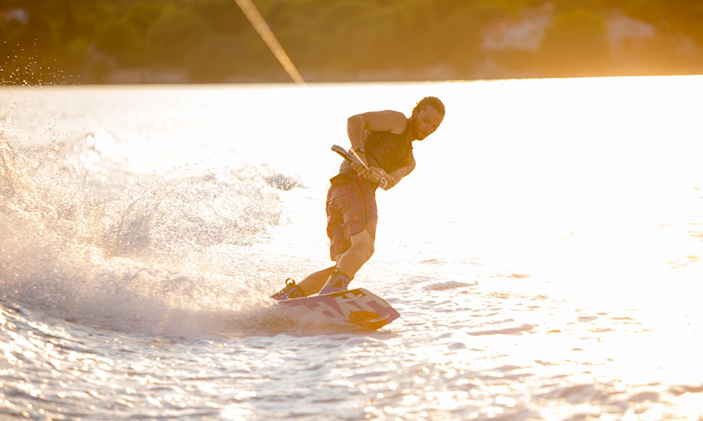Wakeboarding at Alana Beach Club