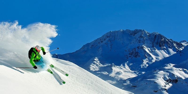 Vally D Easter skiing