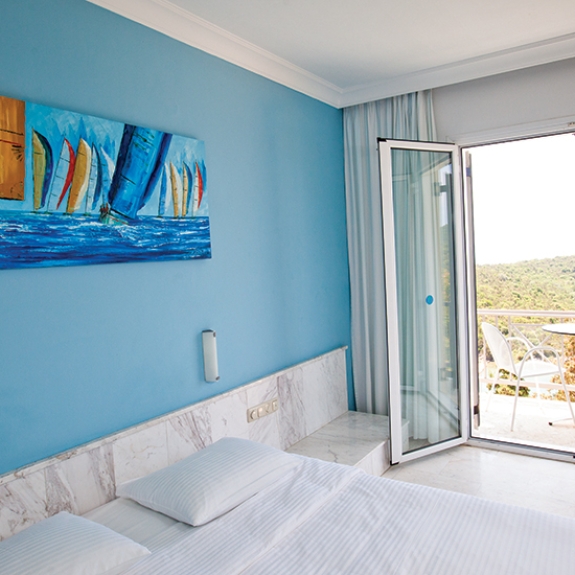 One of the club rooms in main hotel