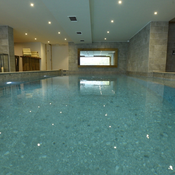 Spa with indoor pool
