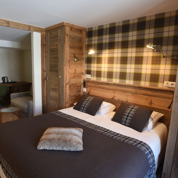 Premium double rooms with an additional living area