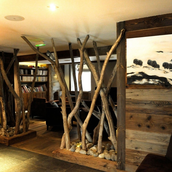 The small library room