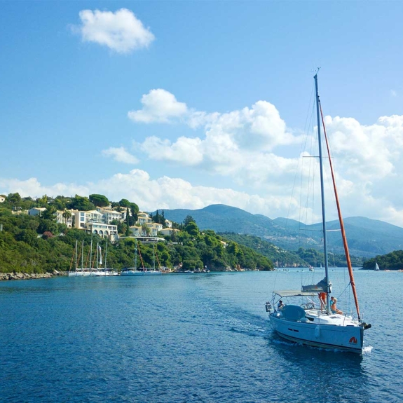 Sailing in the Northern Ionian