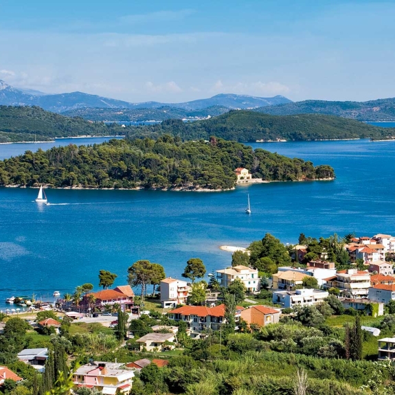 Nidri in the South Ionian